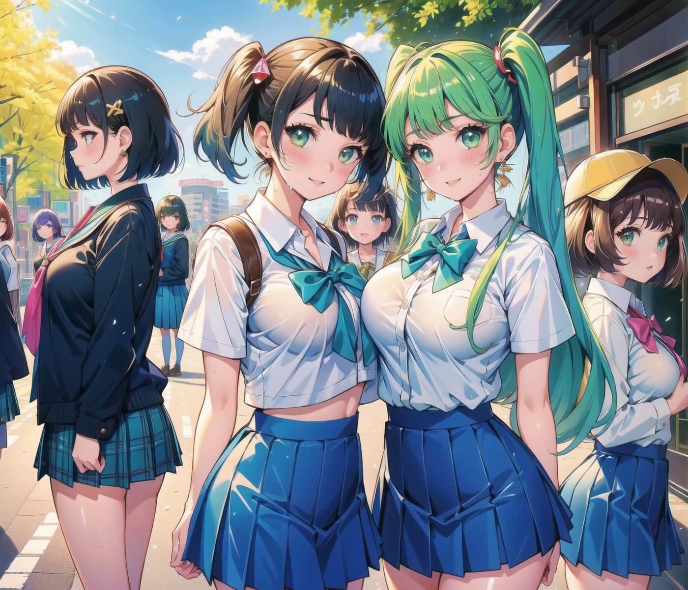 サンプル画像2:常識改変！どこでも孕ませ街9【豪華CG277枚収録】(ドリームラボ) [d_447449]