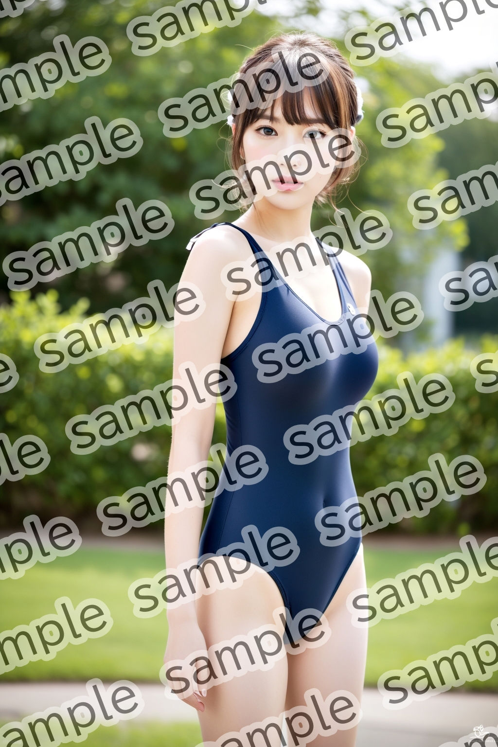 サンプル画像6:オトナのスクール水着〜ドS美女編〜(あらぶるま18＋) [d_447466]