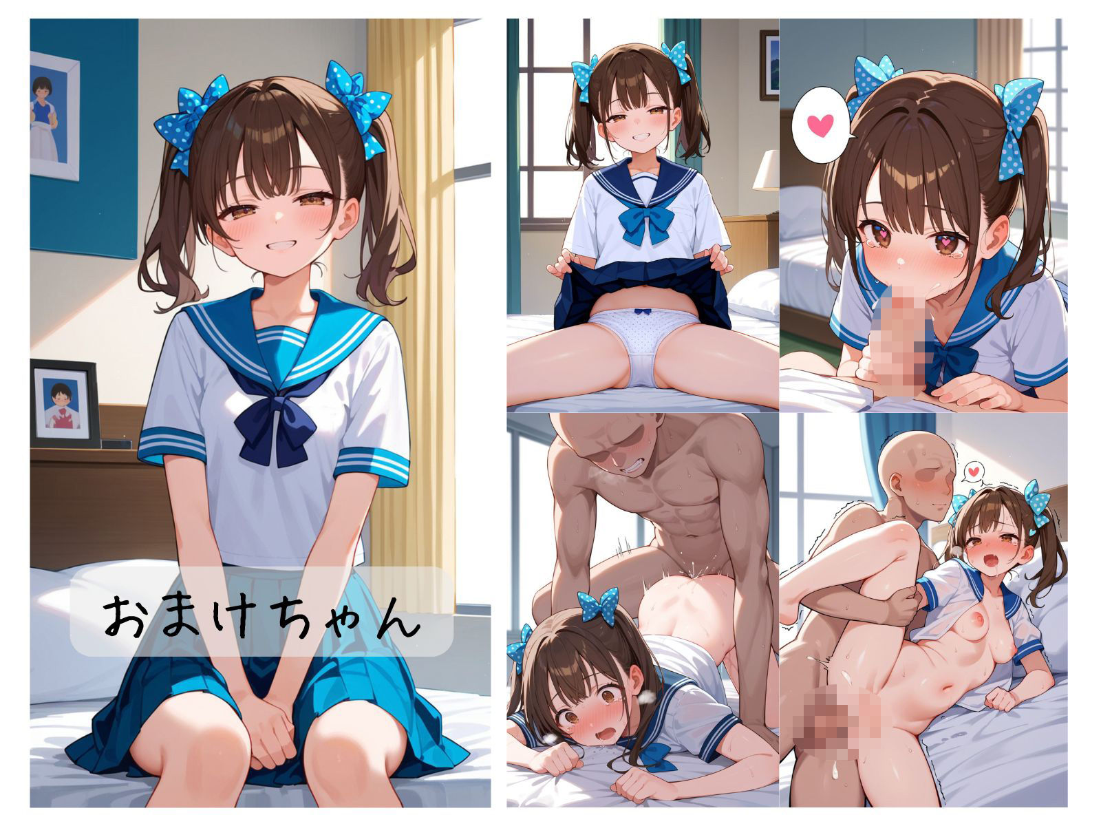 サンプル画像5:制服女子わからせまとめ(memento森) [d_447551]