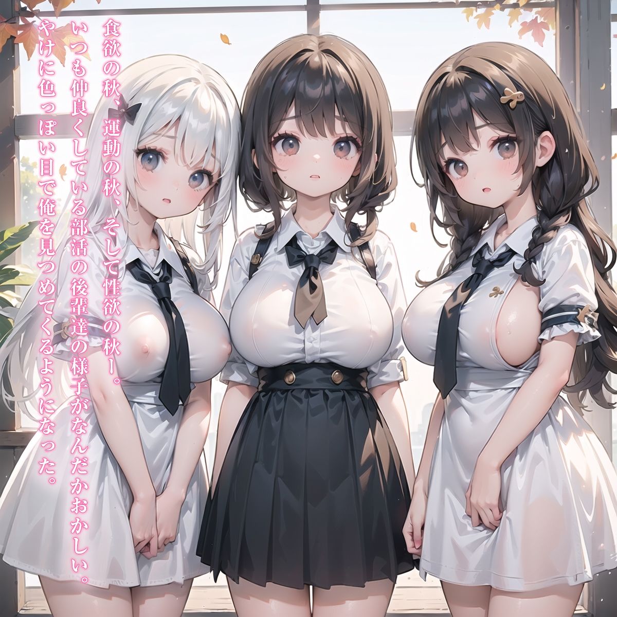 サンプル画像1:【美麗中出し250枚】先パイ！性欲が止まりません！〜ロリ顔後輩と秋の濃厚セックス〜Part1(えちえちこばん) [d_447567]