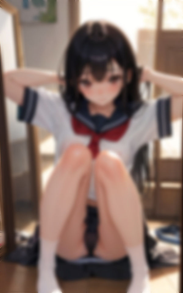 サンプル画像1:実はビッチな清楚系少女VOL.1(panpanyama＋3D) [d_447610]