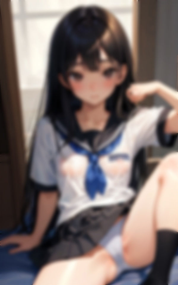 サンプル画像4:実はビッチな清楚系少女VOL.1(panpanyama＋3D) [d_447610]