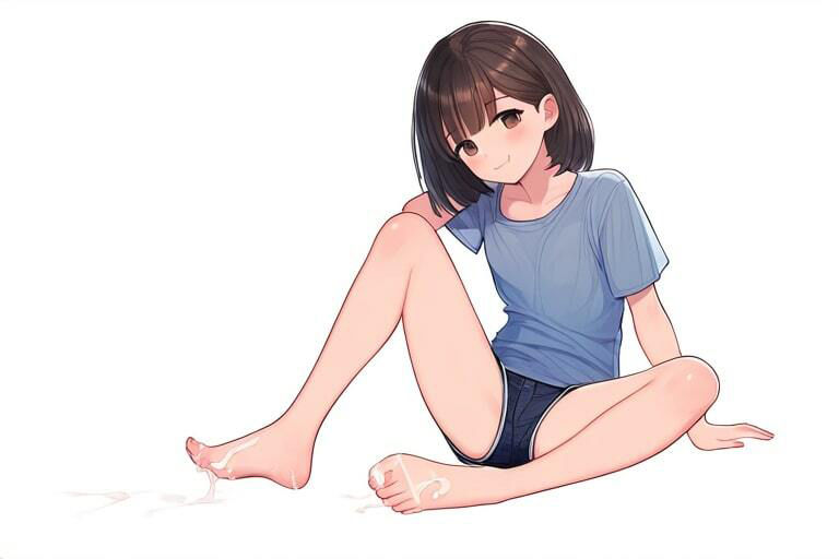 サンプル画像2:馬鹿にしてくるメスをわからせ〜足コキで性的に奉仕させる〜(晴耕雨読) [d_447630]