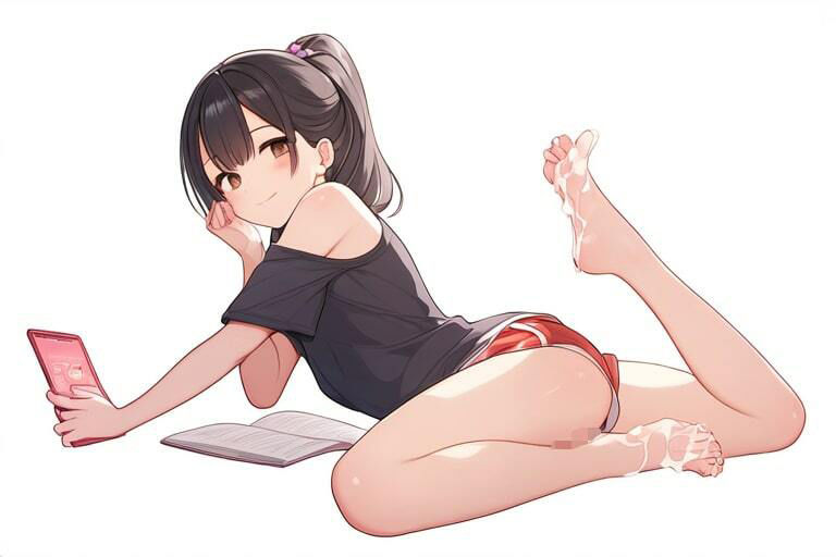 サンプル画像4:馬鹿にしてくるメスをわからせ〜足コキで性的に奉仕させる〜(晴耕雨読) [d_447630]