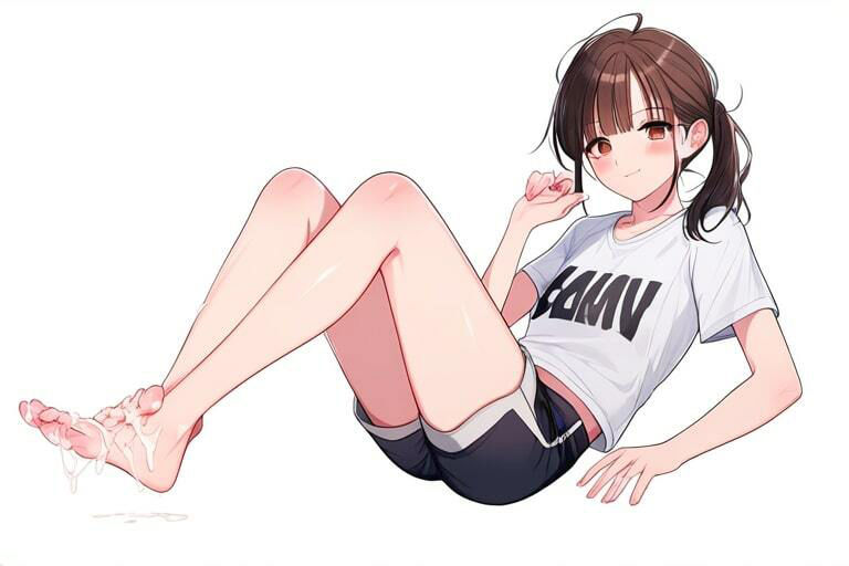 サンプル画像3:年下の女の子にふみふみしてもらう〜足コキで性奉仕〜(晴耕雨読) [d_447635]