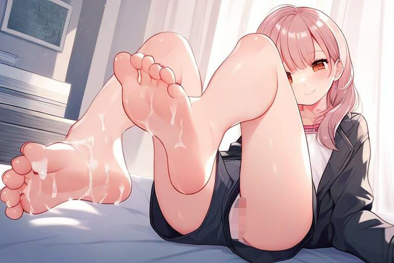 サンプル画像4:年下の女の子にふみふみしてもらう〜足コキで性奉仕〜(晴耕雨読) [d_447635]