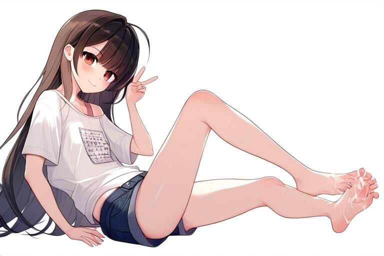 サンプル画像3:無気力系女子は責任とればやらせてくれる〜エッチな穴より足コキ〜(晴耕雨読) [d_447650]