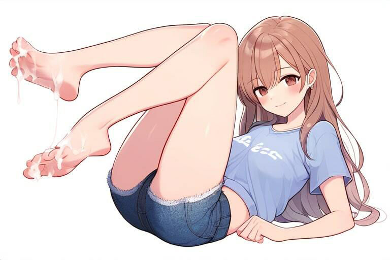 サンプル画像4:無気力系女子は責任とればやらせてくれる〜エッチな穴より足コキ〜(晴耕雨読) [d_447650]