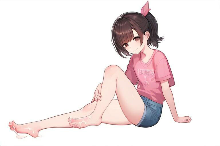 サンプル画像2:清楚な女の子に懇願足コキ〜足にぶっかけイキ抜き〜(晴耕雨読) [d_447652]