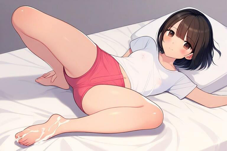 サンプル画像6:清楚な女の子に懇願足コキ〜足にぶっかけイキ抜き〜(晴耕雨読) [d_447652]