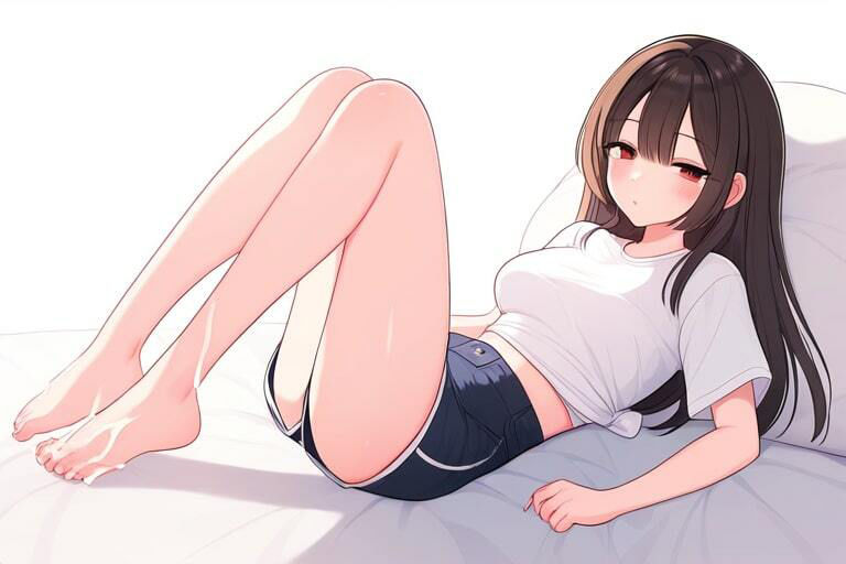 サンプル画像1:近所のお姉さんに足コキしてもらう〜その後、本番も…〜(晴耕雨読) [d_447658]