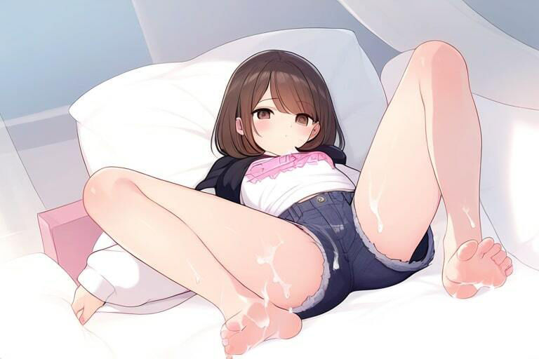 サンプル画像2:近所のお姉さんに足コキしてもらう〜その後、本番も…〜(晴耕雨読) [d_447658]