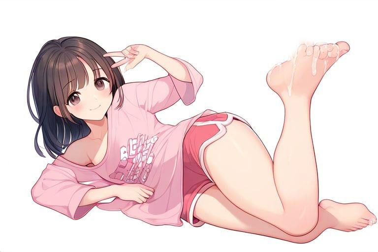 サンプル画像5:近所のお姉さんに足コキしてもらう〜その後、本番も…〜(晴耕雨読) [d_447658]