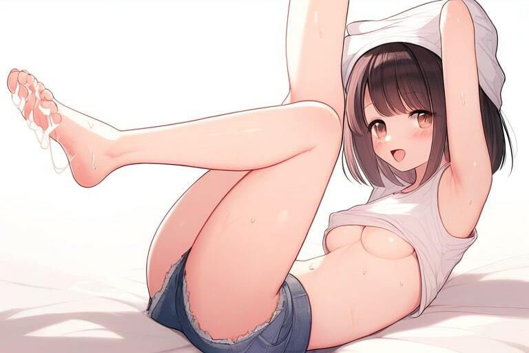 サンプル画像6:部活の後輩は何でもいうコト聞いてくれる〜エッチなマッサージ〜(晴耕雨読) [d_447704]