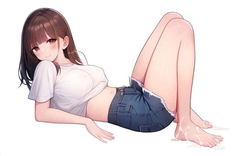 サンプル画像2:年下の娘にさせる気持ちいいこと〜足コキびゅっびゅする〜(晴耕雨読) [d_447705]