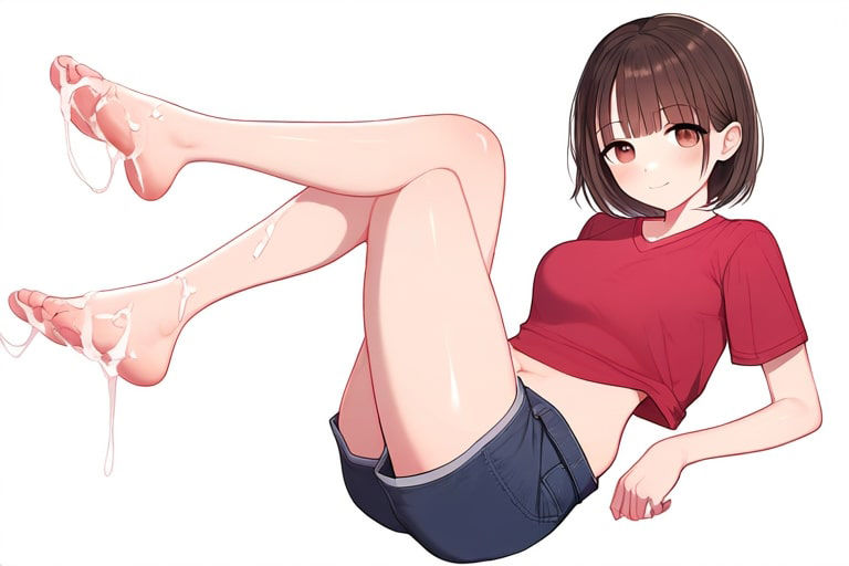 サンプル画像3:年下の娘にさせる気持ちいいこと〜足コキびゅっびゅする〜(晴耕雨読) [d_447705]