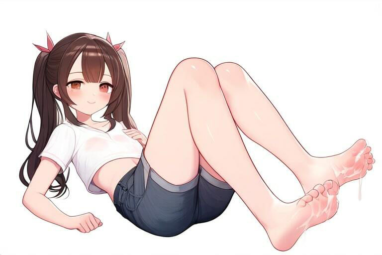 サンプル画像2:気持ちいいことしてあげる〜同級生で足コキ絶頂〜(晴耕雨読) [d_447733]