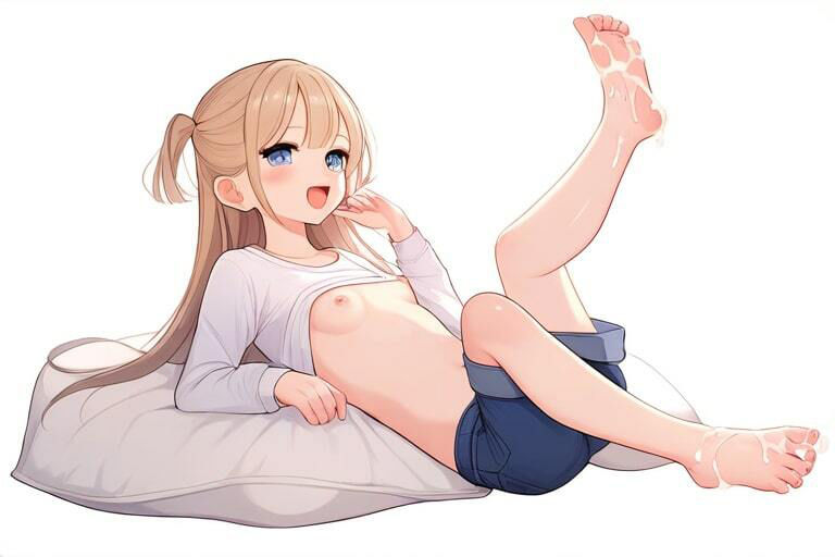 サンプル画像5:大人びた娘にぶっかけ足コキ〜イキ果てた先に限界を迎える〜(晴耕雨読) [d_447741]