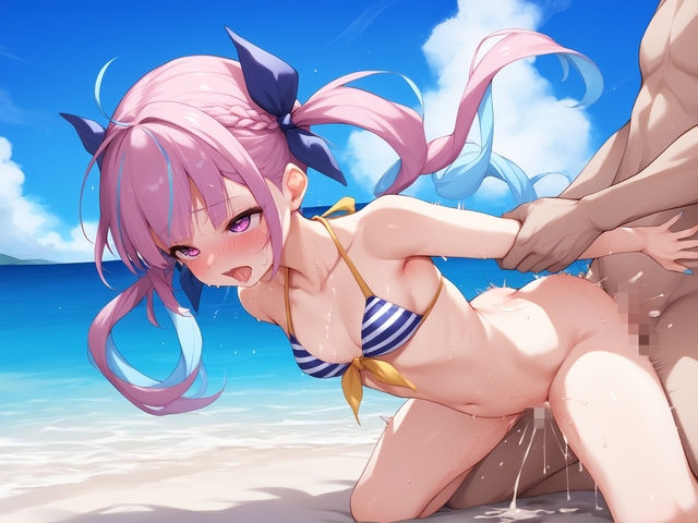 サンプル画像4:【471枚】湊〇くあ えちえち集【ホ〇ライブ】(RIU同人部) [d_447771]