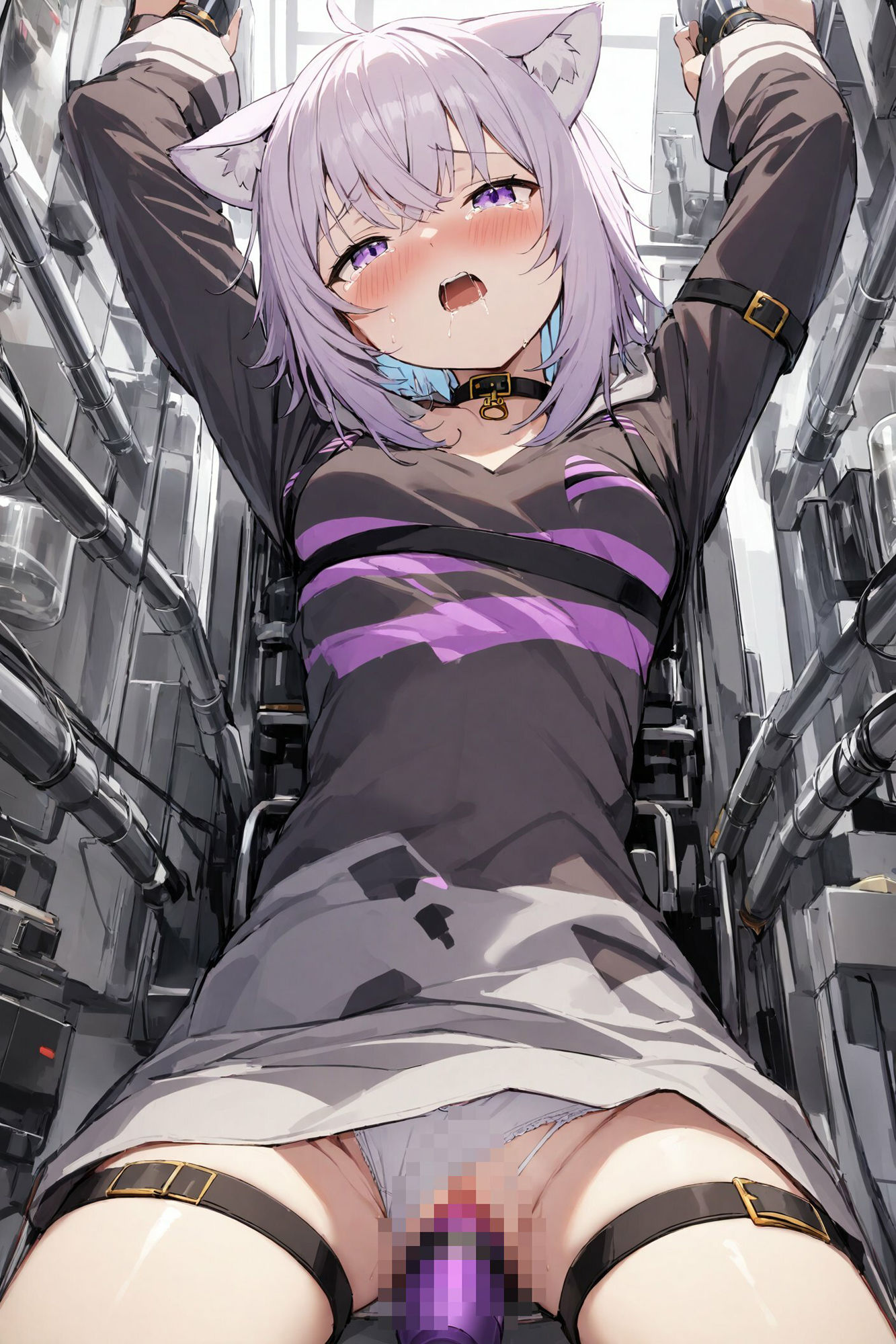 サンプル画像1:拘束徹底快楽機械〜猫又おかゆ編〜(えるごらぼ) [d_447794]