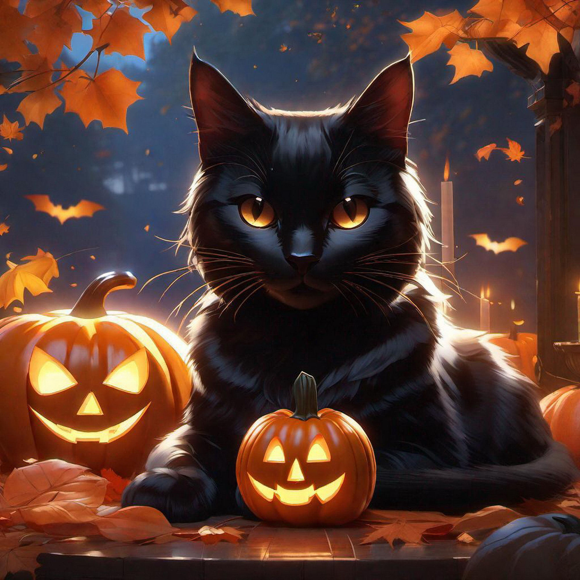 サンプル画像6:ハロウィン 素材(豊川内角) [d_447830]