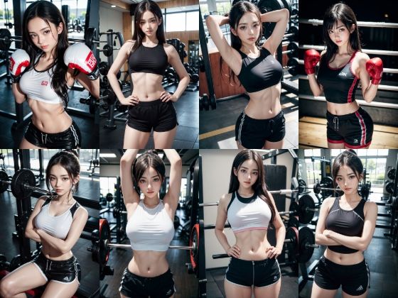 サンプル画像1:美巨乳アスリートの秘密のトレーニング CG集R18 162枚＋非エロ25枚(AiNA愛菜) [d_447840]