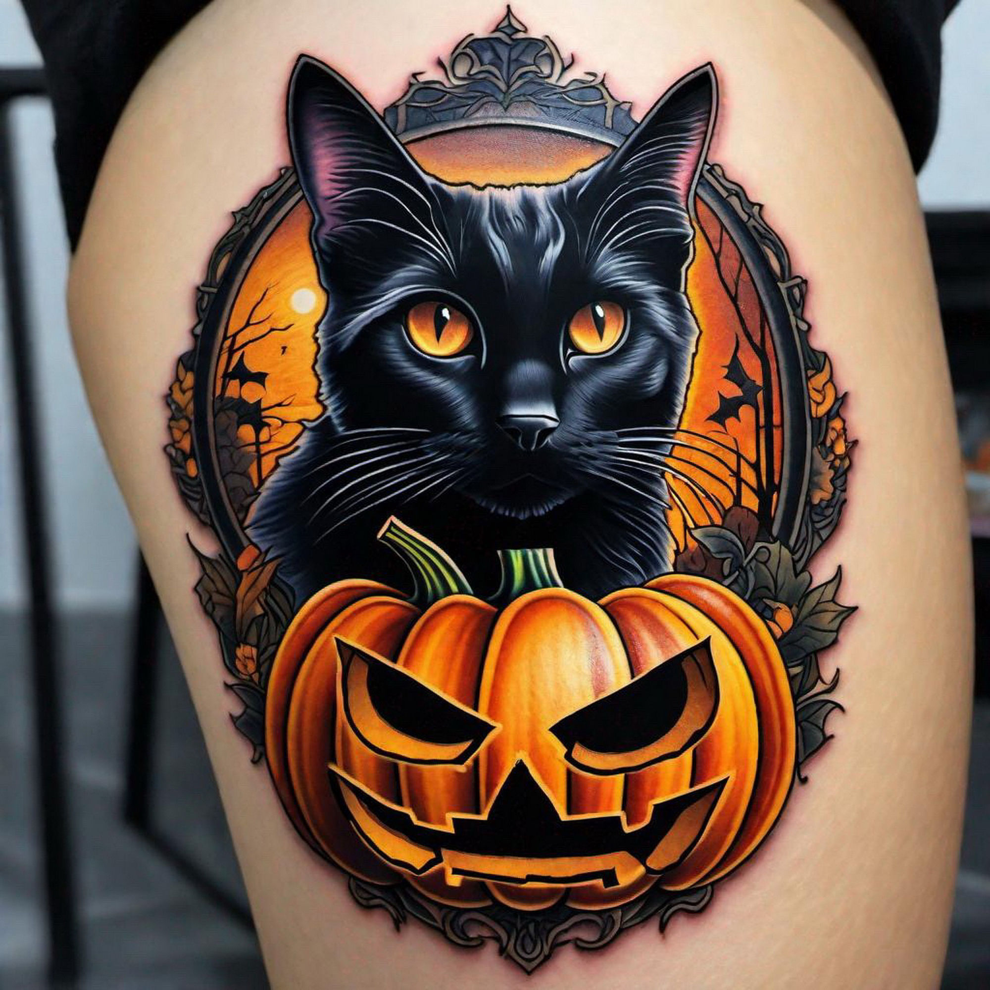 サンプル画像3:ハロウィン 素材2(豊川内角) [d_447860]