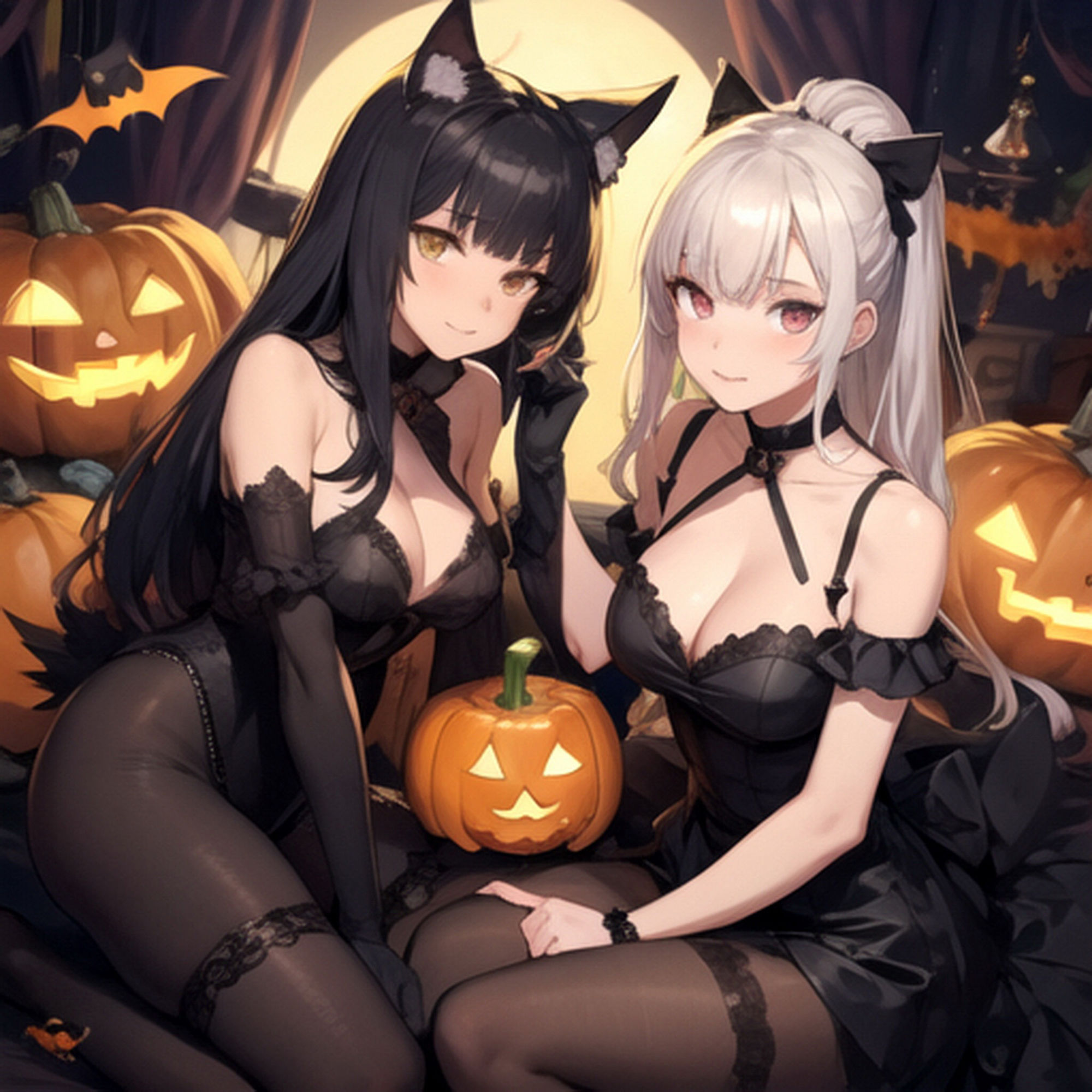 サンプル画像4:ハロウィン 素材2(豊川内角) [d_447860]