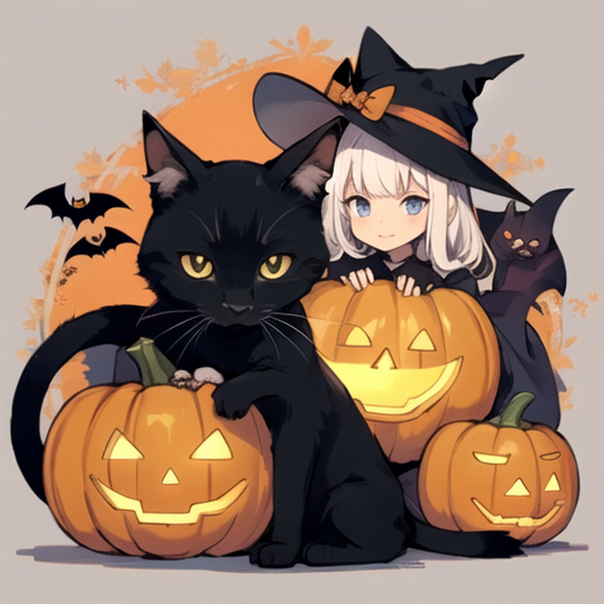 サンプル画像6:ハロウィン 素材2(豊川内角) [d_447860]