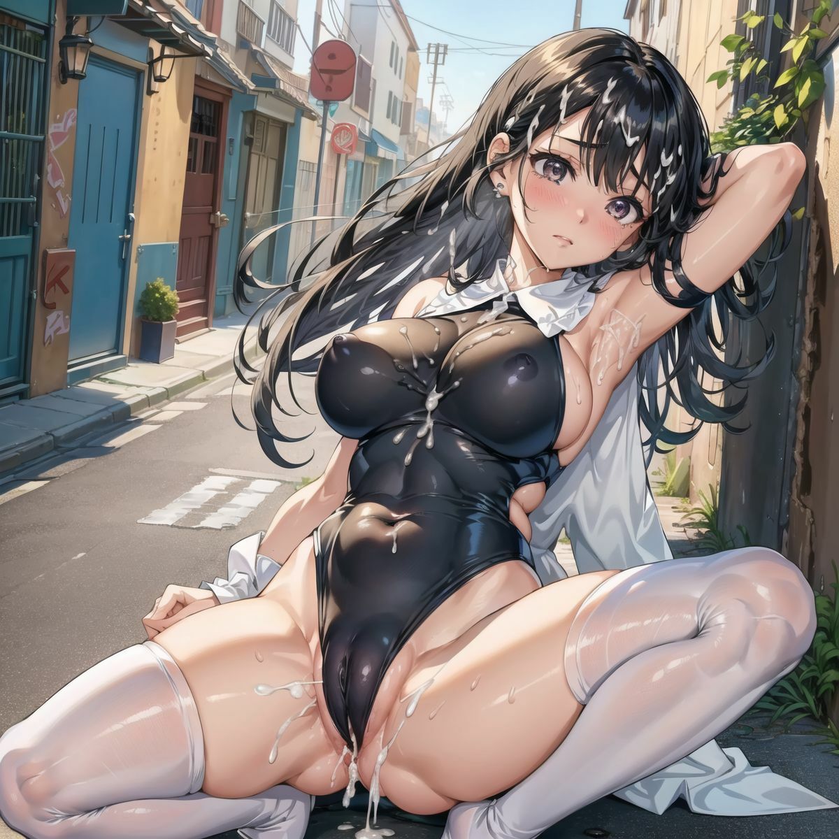 サンプル画像2:コミケのえっちなコスプレイヤーさん01(みかさ屋) [d_447885]