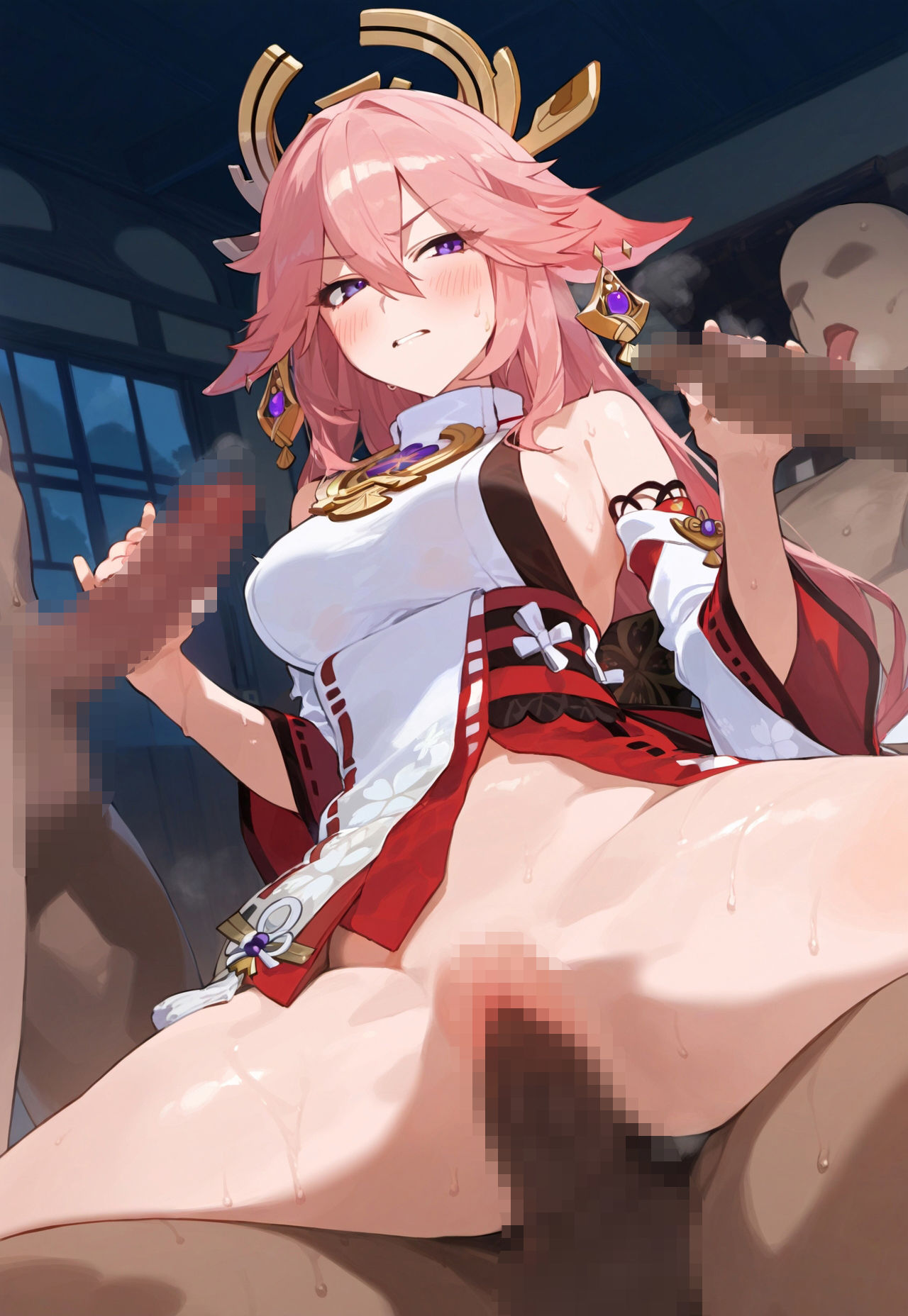 サンプル画像6:ヒロイン敗北 八重〇子編(んぽちこクラブ) [d_447903]