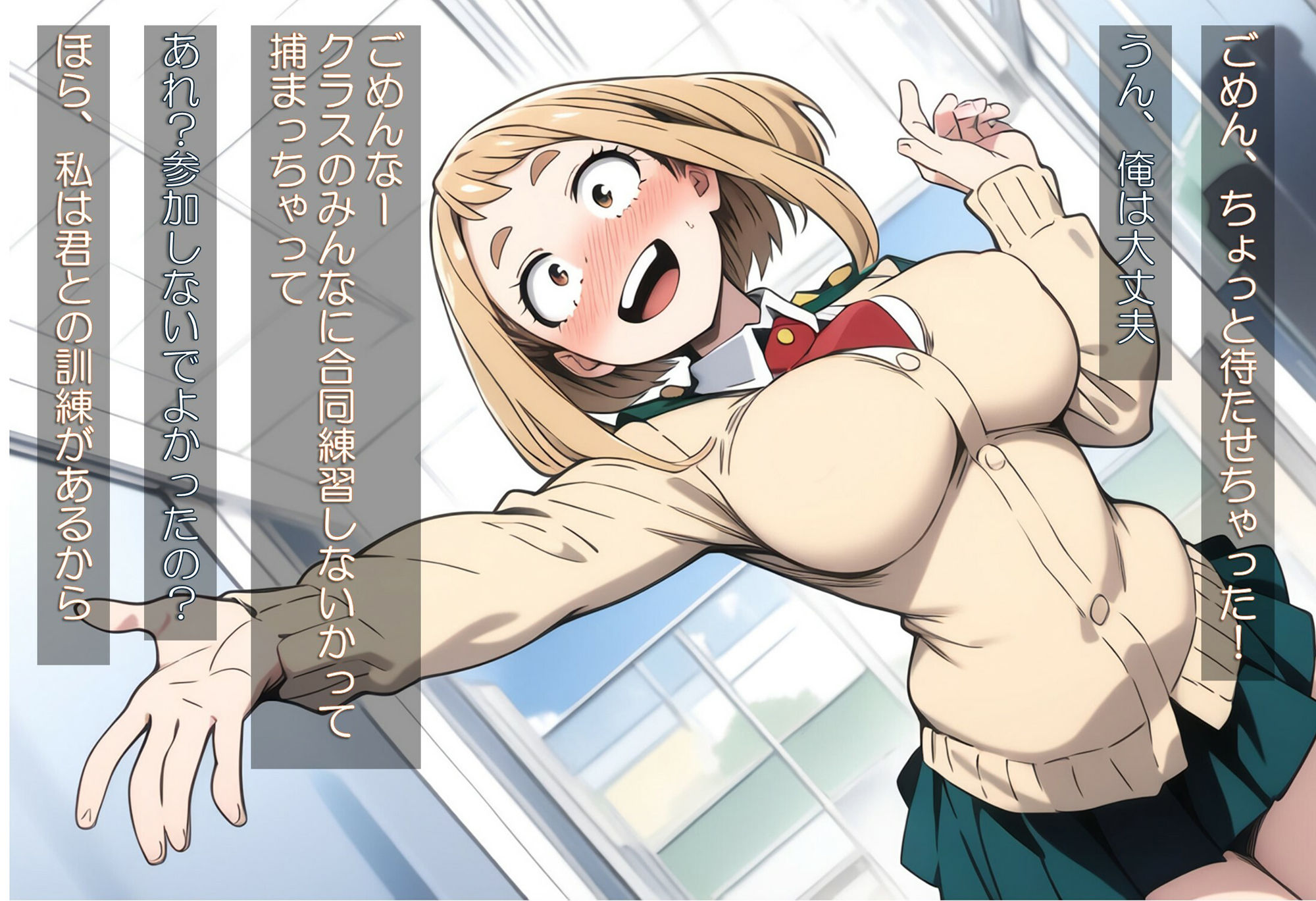 サンプル画像1:洗脳幻想『私がヒーローじゃなくなった日』お茶子(ほしあかりワークス) [d_447955]