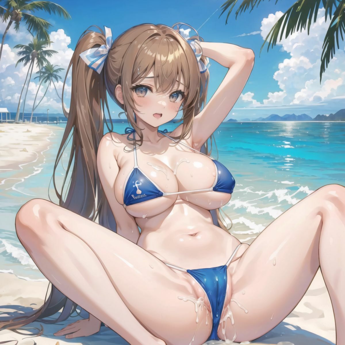 サンプル画像4:どの島娘ともせっくすできる秘密の島Part2(ふりふりくん) [d_447966]