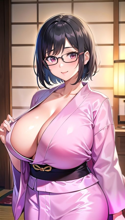 サンプル画像3:黒髪巨乳美人温泉旅行(くろめあい) [d_448001]