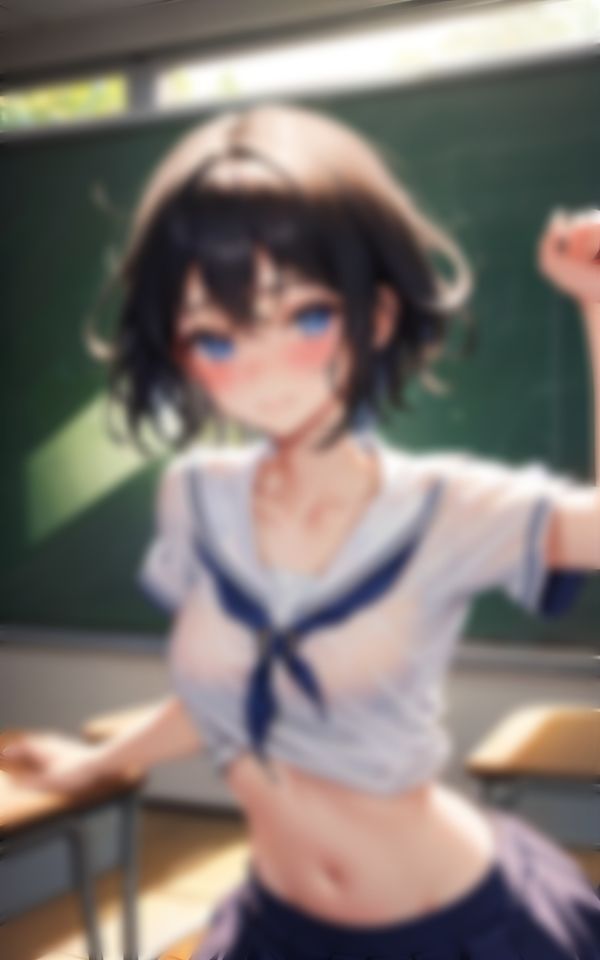 サンプル画像1:クラスで人気なあの子VOL.2(panpanyama＋4B) [d_448015]