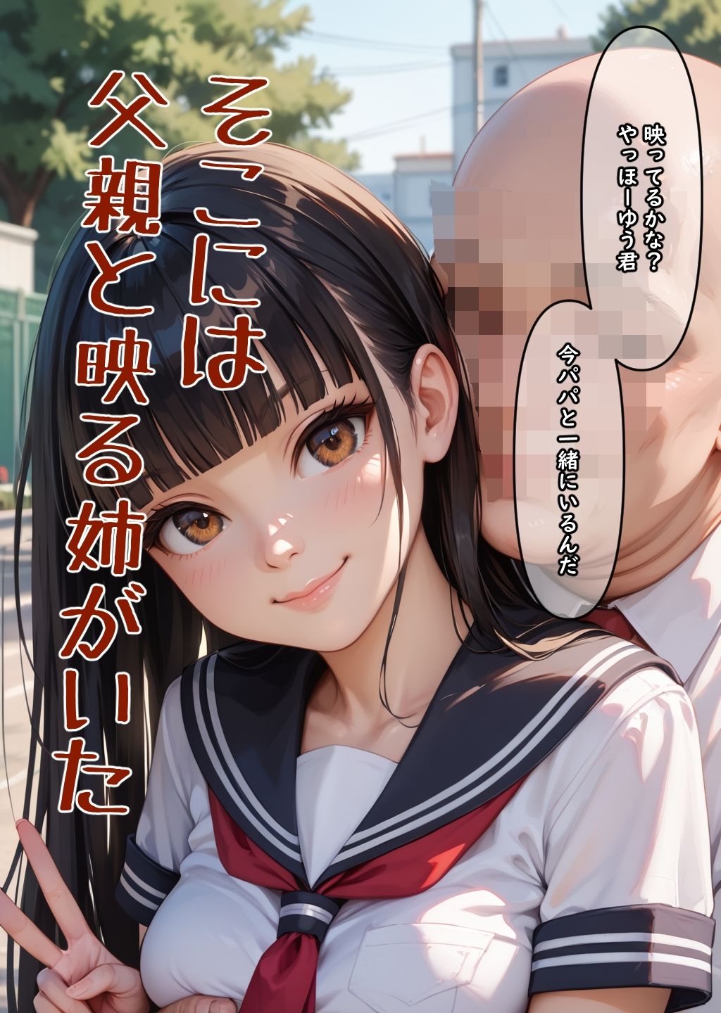 サンプル画像3:パパの次にね(脱兎ハット) [d_448047]