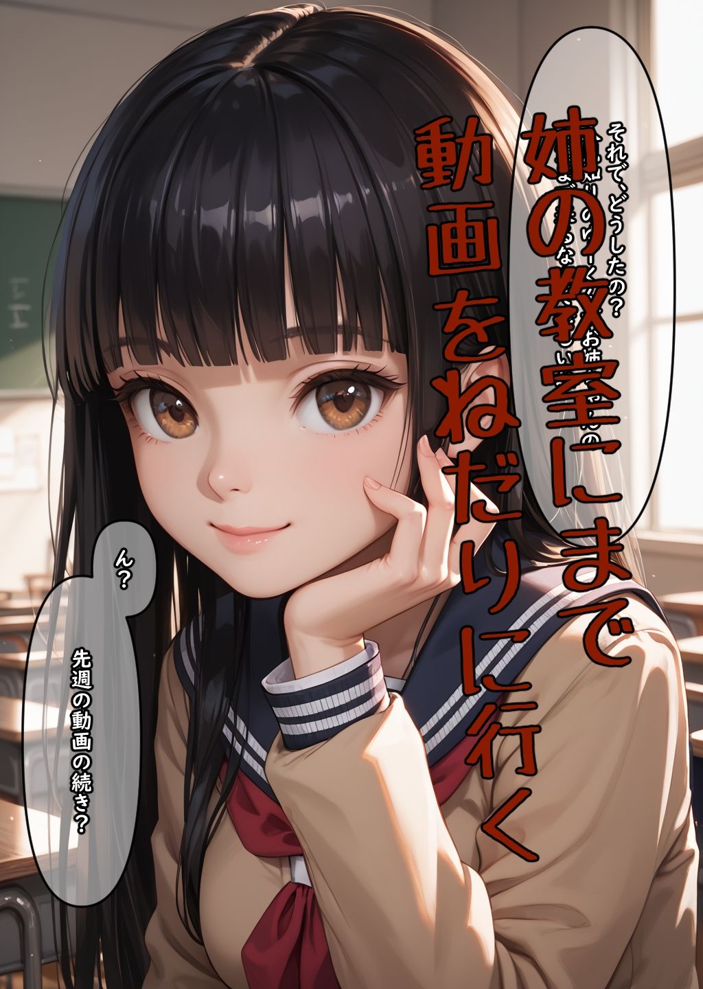 サンプル画像6:パパの次にね(脱兎ハット) [d_448047]