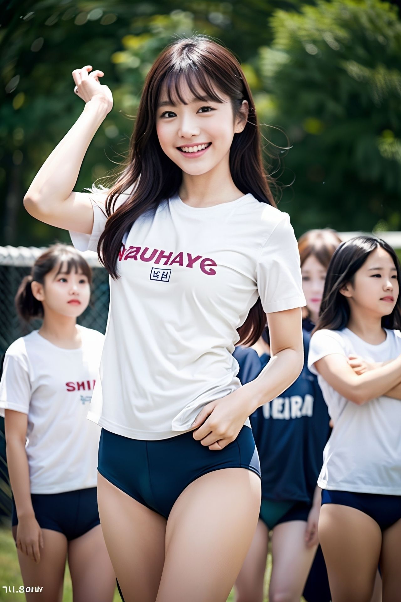 サンプル画像4:ブルマ 単独女性 しょうめんからのアングル集 120枚(SakuraBooks) [d_448050]