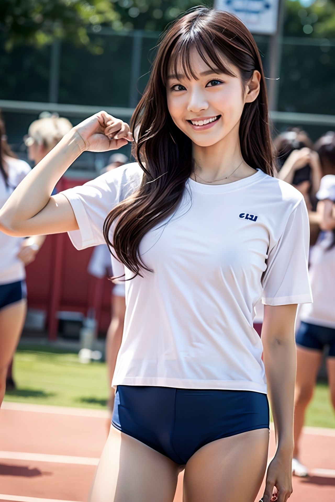 サンプル画像6:ブルマ 単独女性 しょうめんからのアングル集 120枚(SakuraBooks) [d_448050]