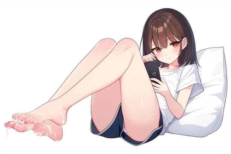 サンプル画像4:ゆるダラ彼女がいつでもヤらせてくれる〜玉袋を掴まれちゃいました〜(晴耕雨読) [d_448063]