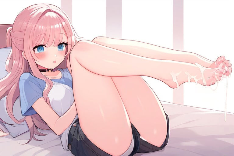 サンプル画像5:足技が得意なクール彼女〜足コキをマスターした結果〜(晴耕雨読) [d_448066]