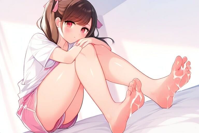 サンプル画像5:メンヘラ彼女の足コキ作戦〜嫌がりながらも変態を肯定してくれる〜(晴耕雨読) [d_448119]