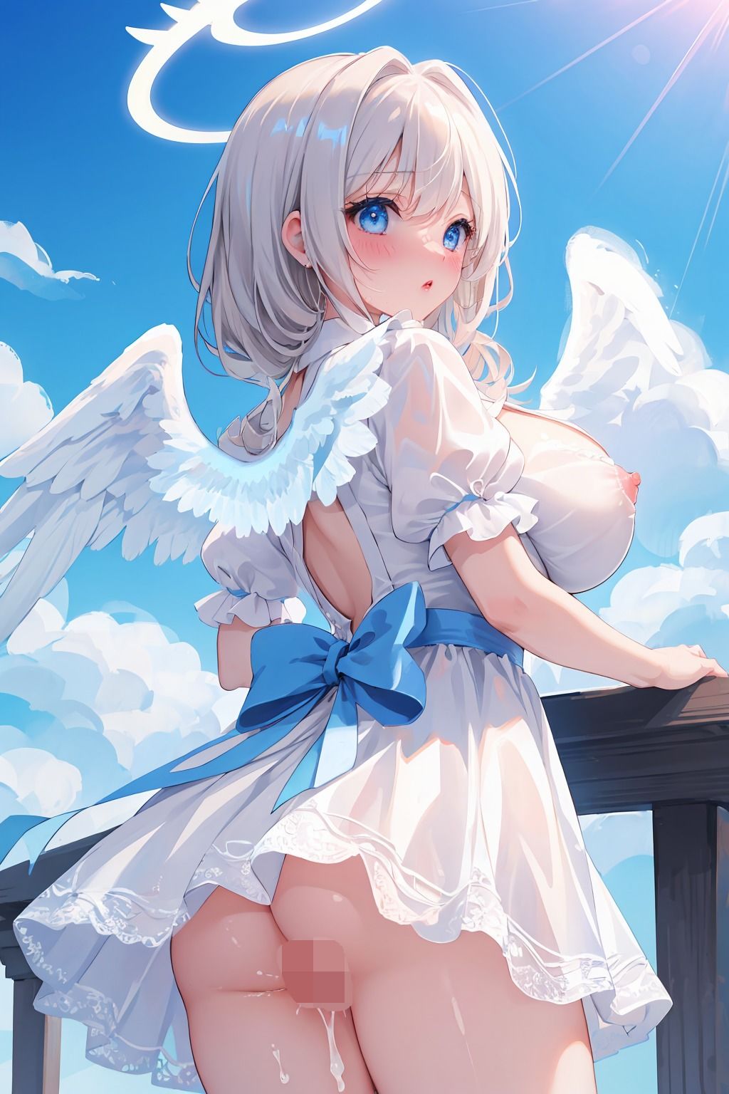 サンプル画像5:えちえちな天使様でシコってみませんか？？(えちえちむふふご) [d_448141]