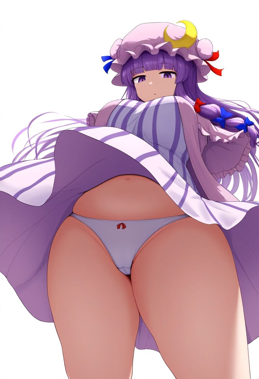 サンプル画像4:弾幕少女パンチラ 咲 紫(gg-creation891) [d_448200]