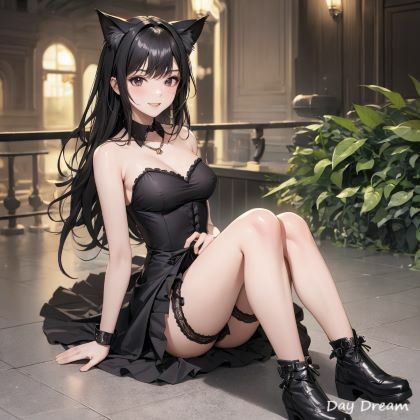 サンプル画像5:猫耳ごすろりがーる(Day Dream) [d_448211]