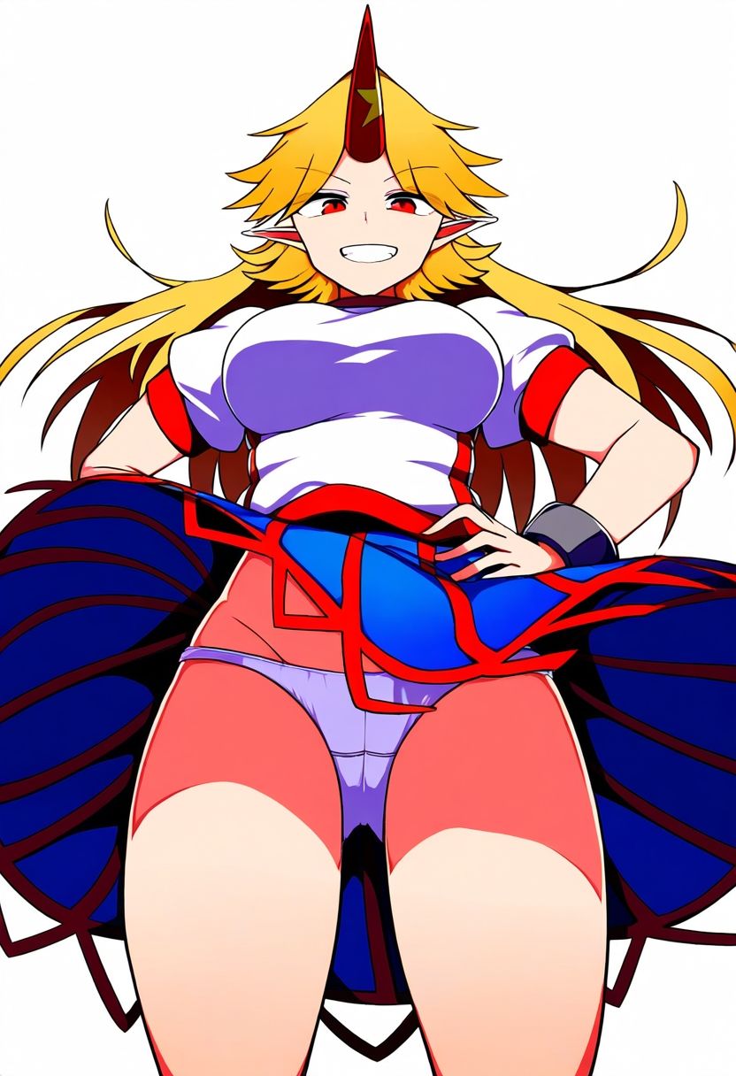 サンプル画像3:弾幕少女パンチラ(gg-creation891) [d_448217]