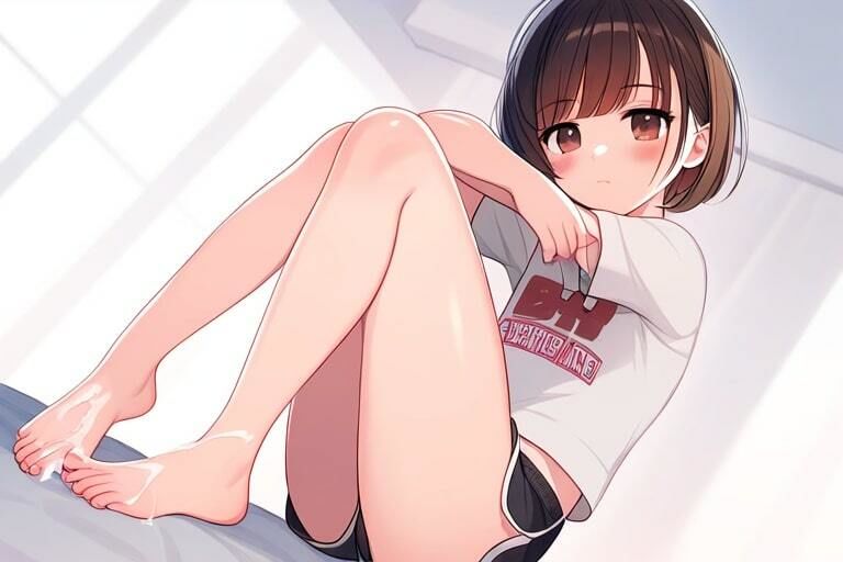 純粋な女の子をHに調教〜足コキはぶっかけが基本〜のサンプル画像 6