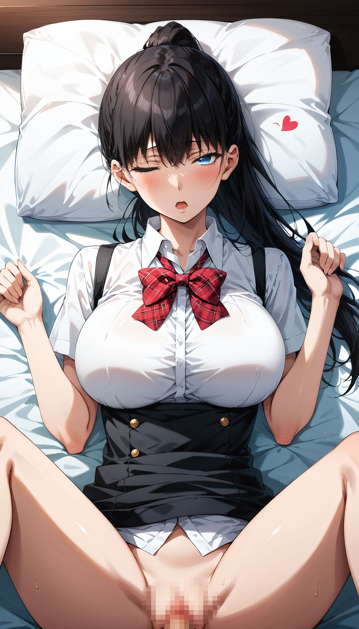 サンプル画像4:東堂晶（終末のハーレム）のエロCG集！(農地改革) [d_448252]