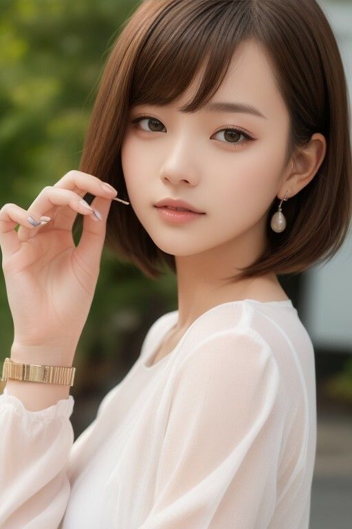 サンプル画像1:自撮り写真集(666のAI美女倶楽部) [d_448276]