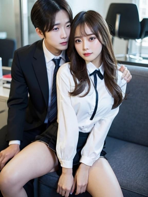 サンプル画像2:デスク越しの誘惑: エロティックな美女とのオフィスでのひととき(夢幻出版2) [d_448356]